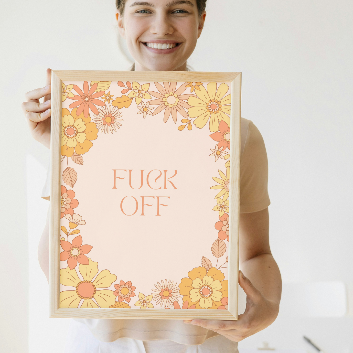 Please Leave Funny Print