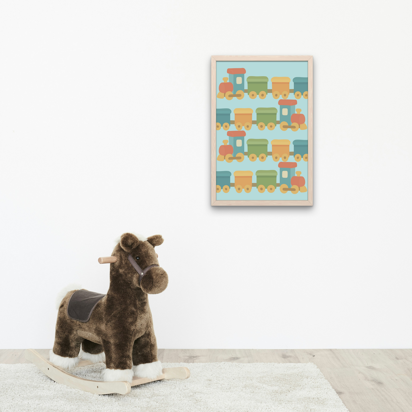 Toy Train Print