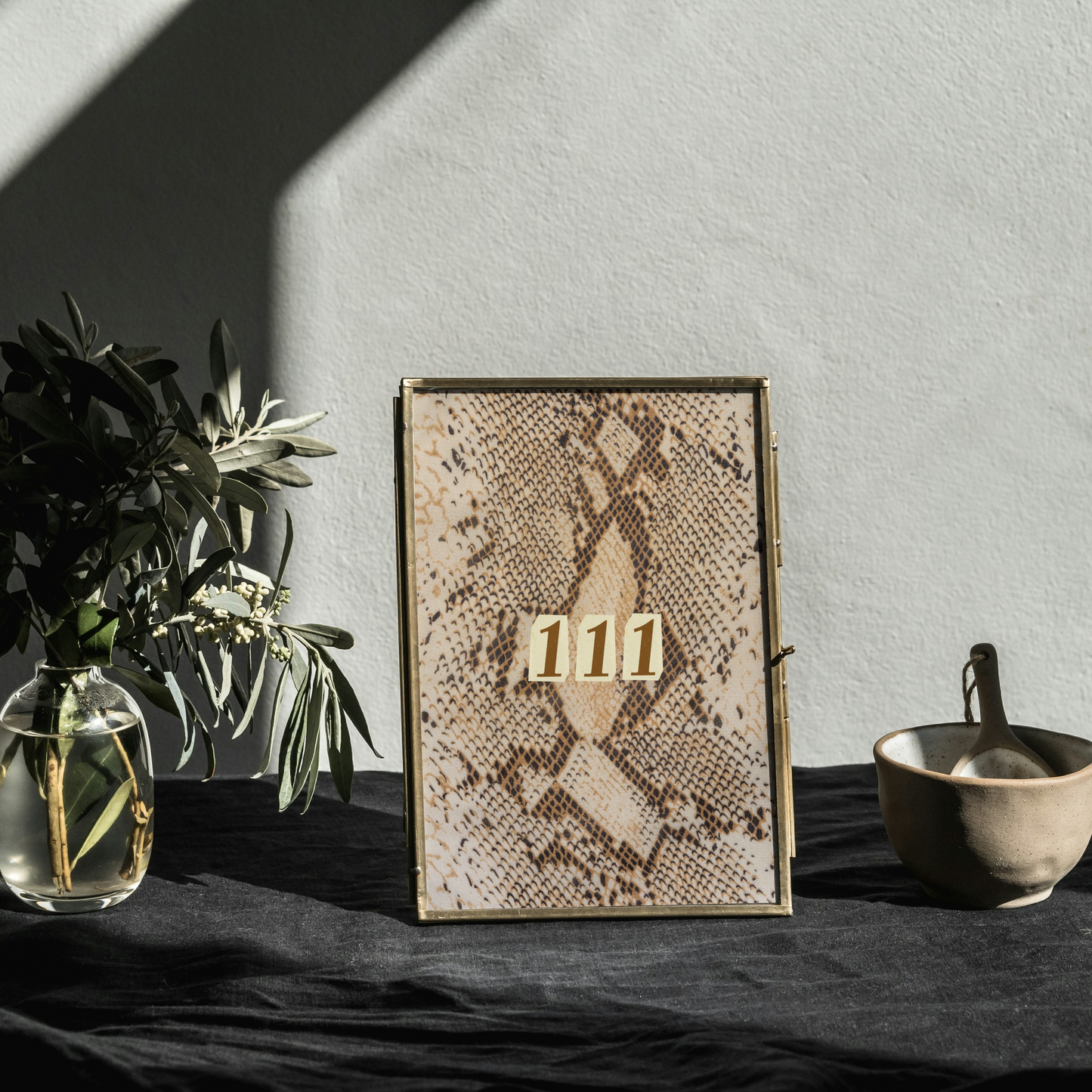 Angel Number 111 Snake Print