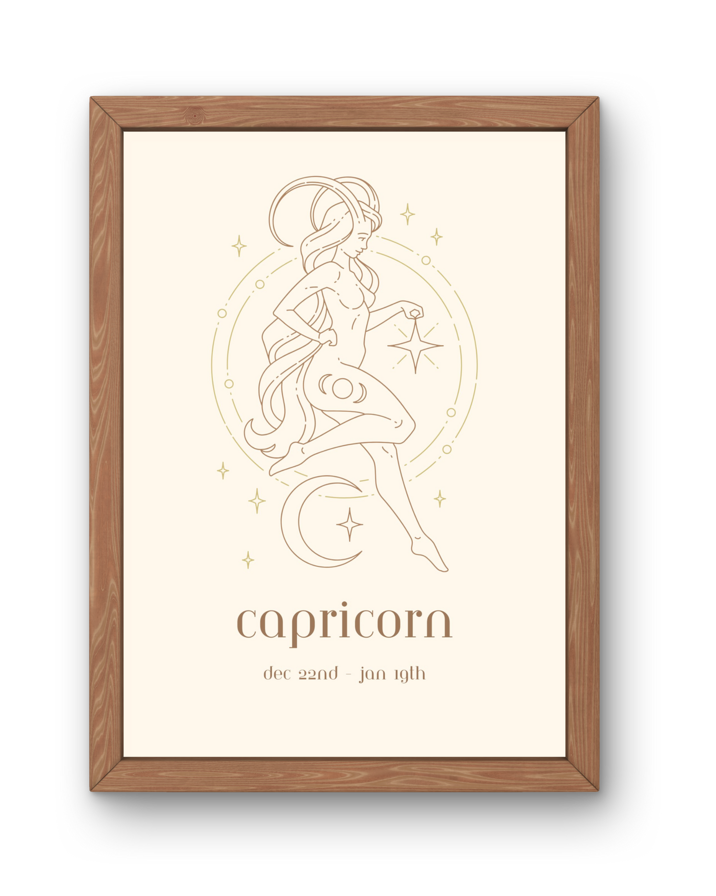 Star Sign Print - Capricorn