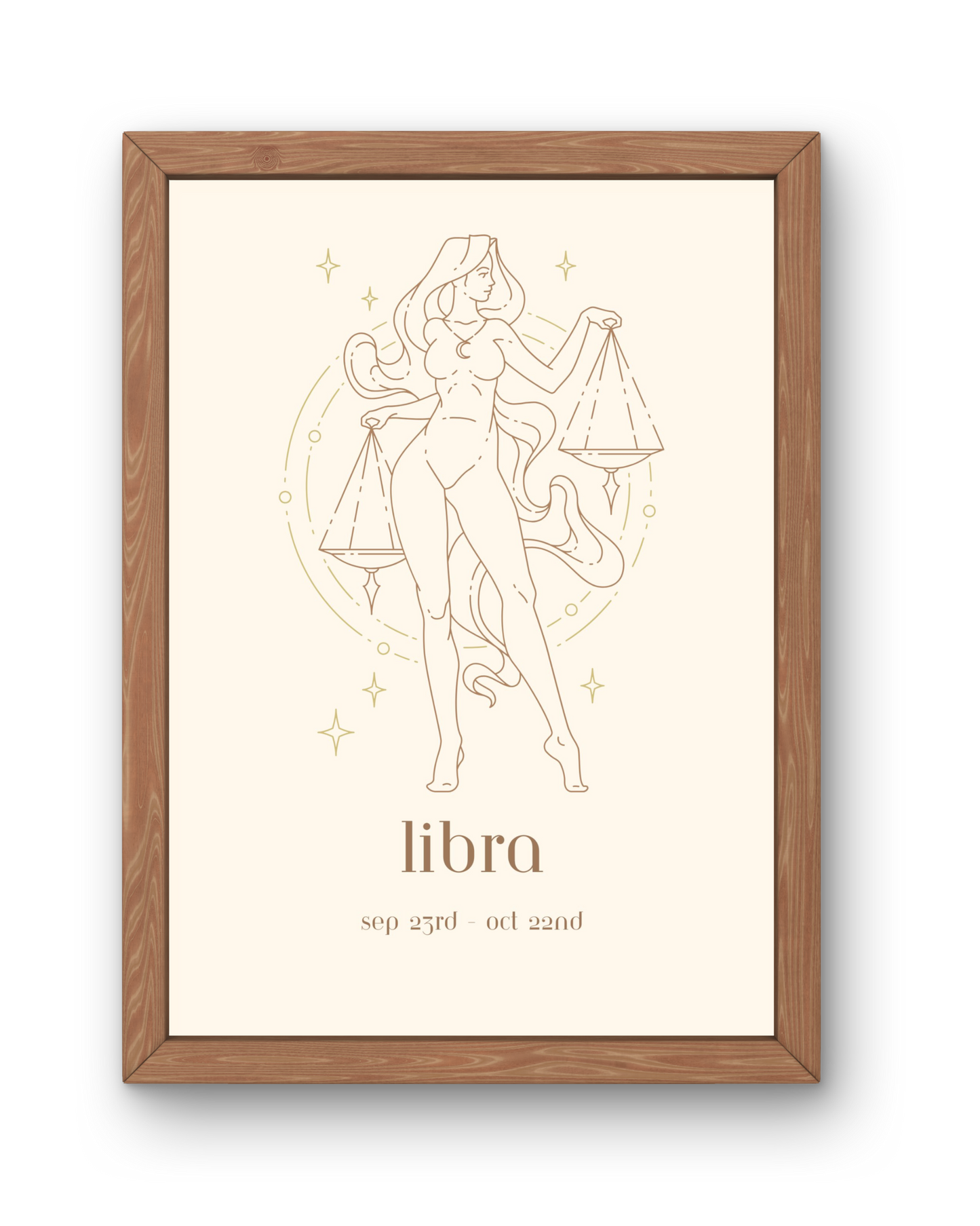 Star Sign Print - Libra