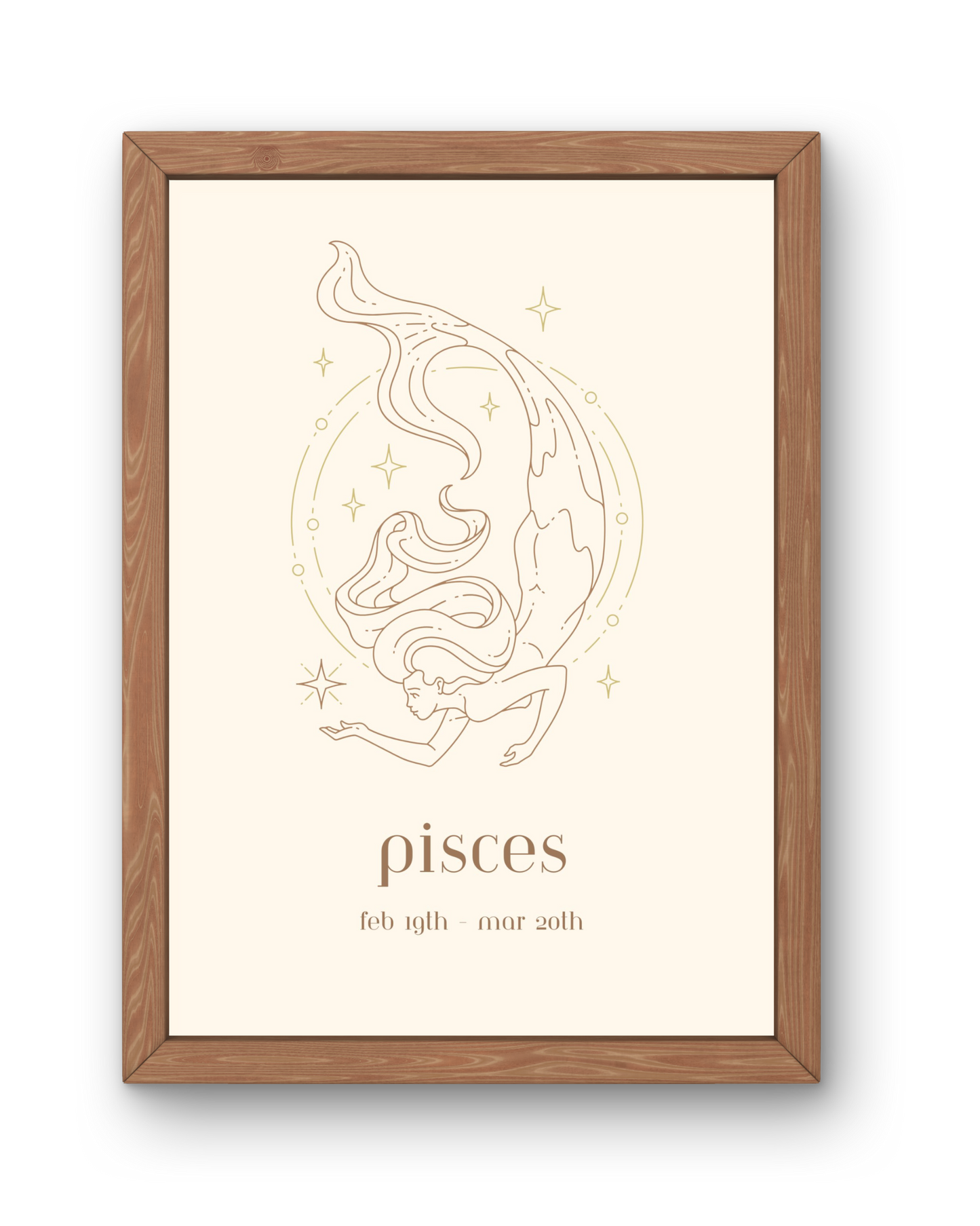 Star Sign Print - Pisces