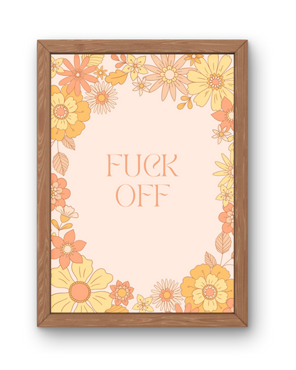 Please Leave Funny Print