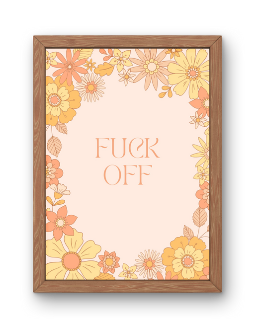 Please Leave Funny Print