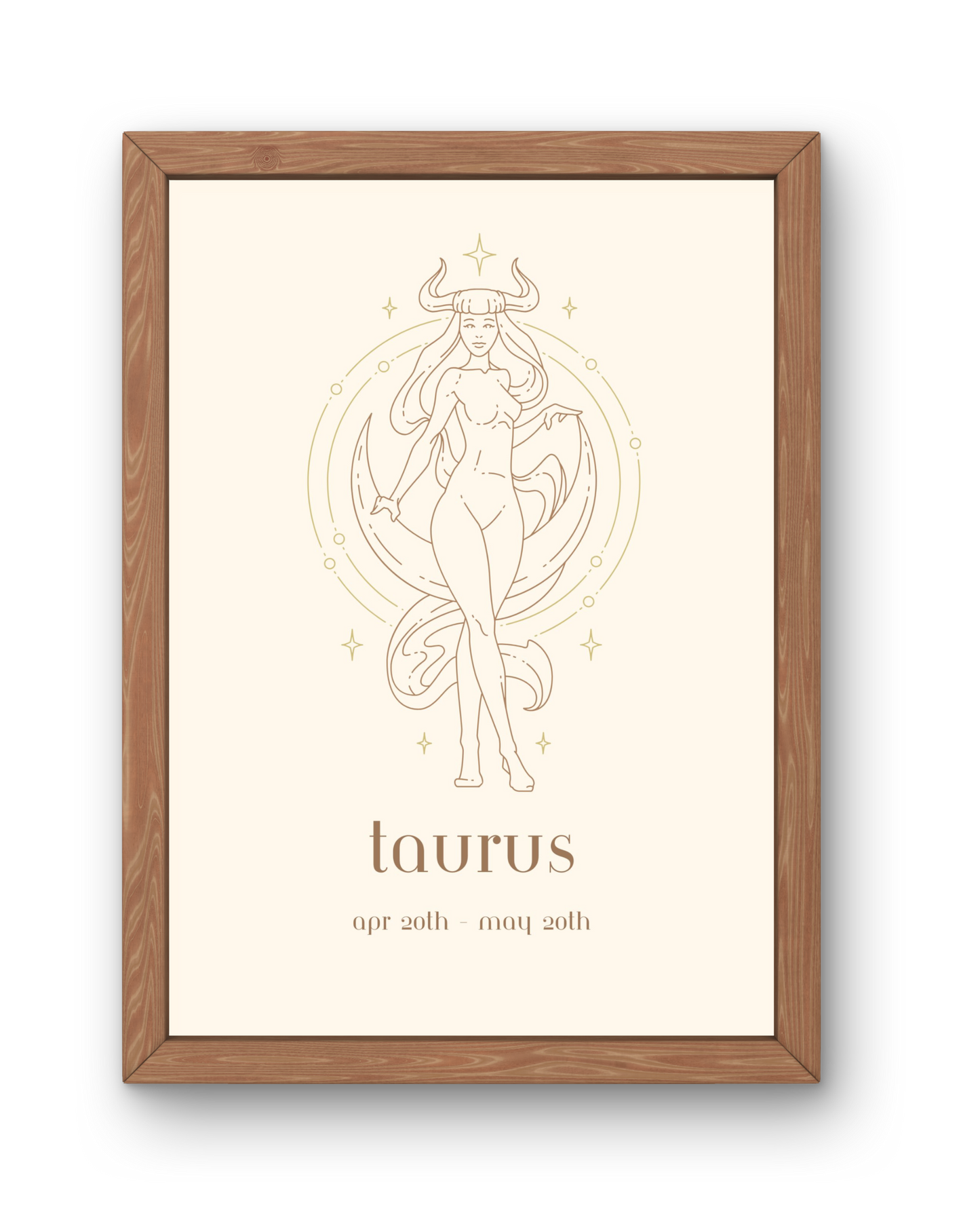 Star Sign Print - Taurus
