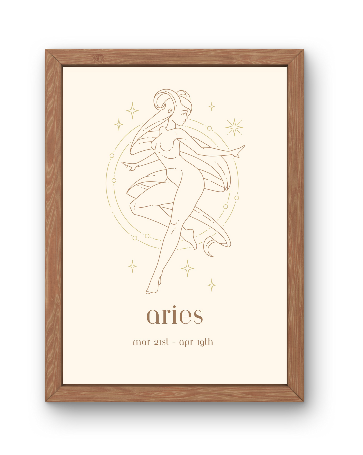Star Sign Print - Aries