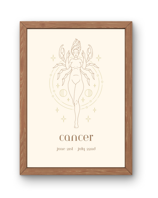 Star Sign Print - Cancer