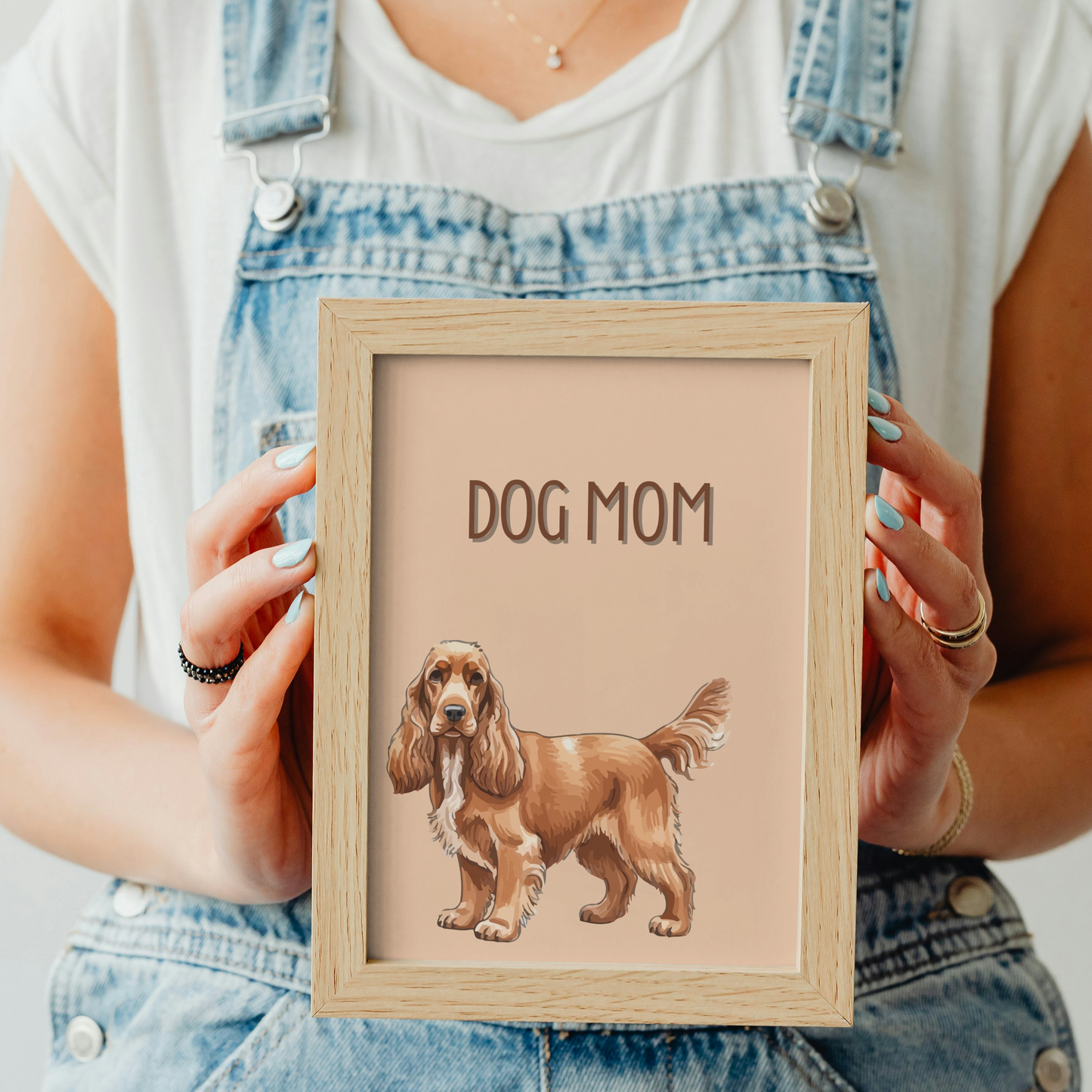 Dog Mom Print - Spaniel