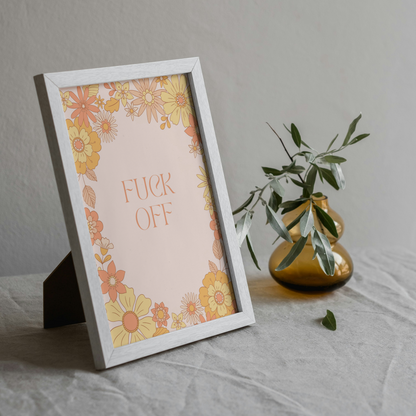 Please Leave Funny Print