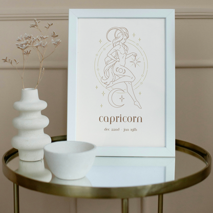 Star Sign Print - Capricorn