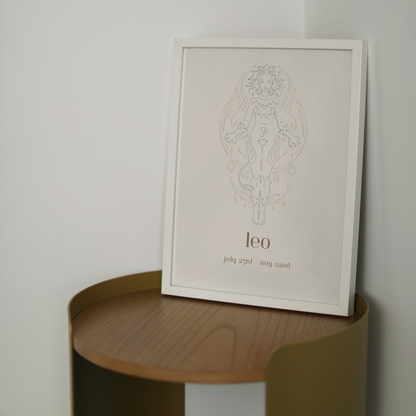 Star Sign Print - Leo