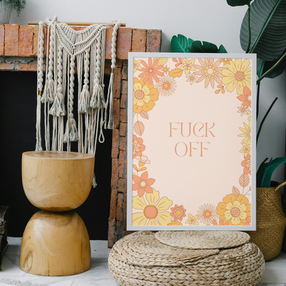 Please Leave Funny Print
